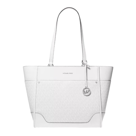 MICHAEL Michael Kors Handbags - NWT MICHAEL Michael Kors Harrison Large Top Zip Tote in‎ Optic White/ Allum